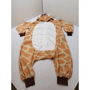 Silver Lily Funziez One Piece PJ Pajamas Animal Costume Giraffe Size XS New